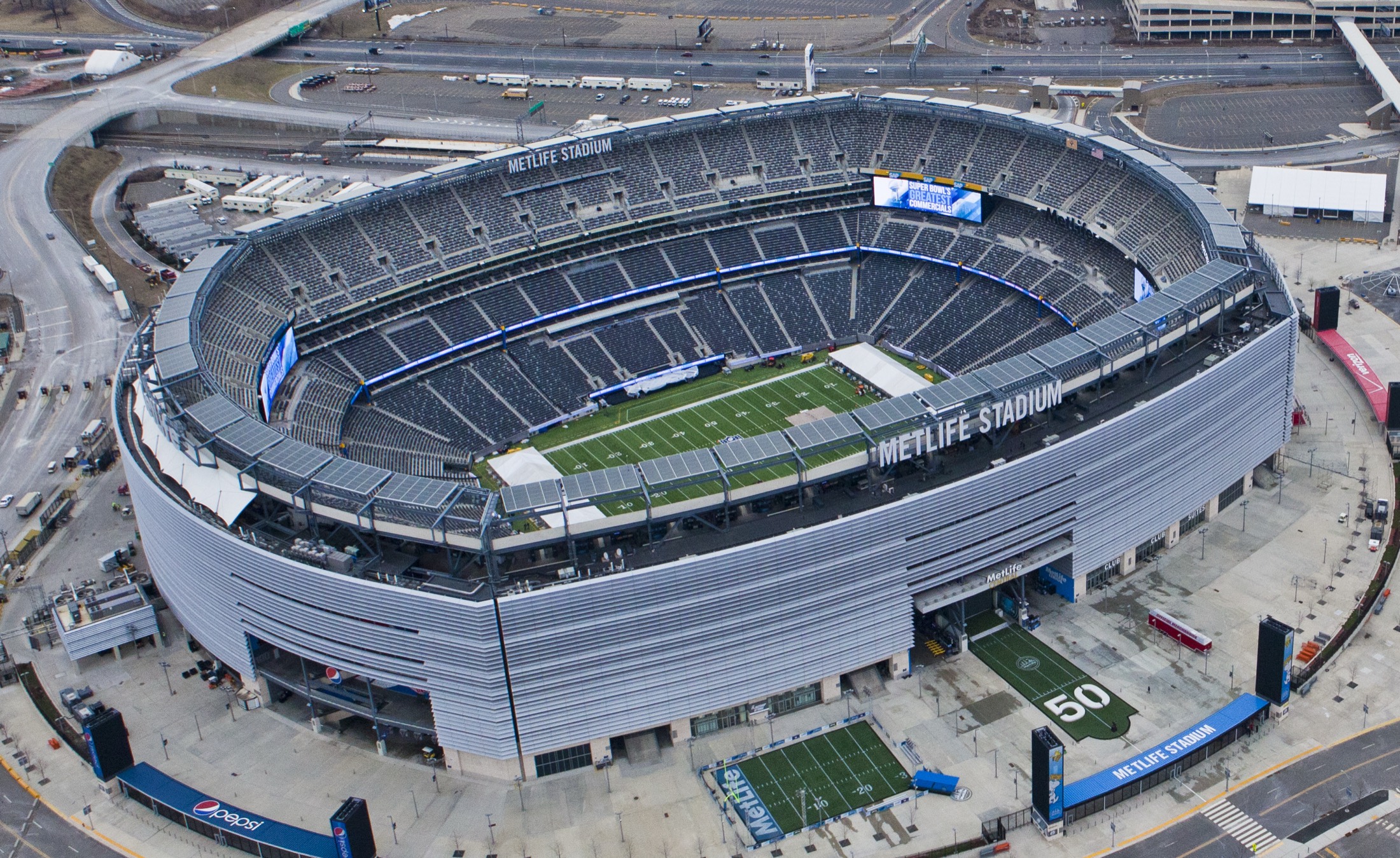 MetLife Stadium — aerial